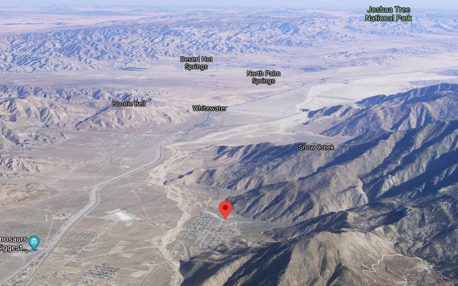 Desert Property 0.34 acres in Cabazon, CA Land Elevated