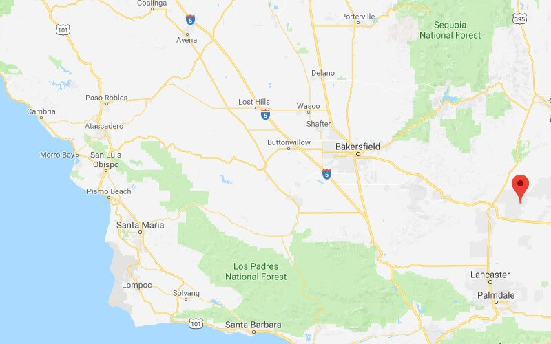 Developing Area Property 0.24 Acres in California City, CA Land