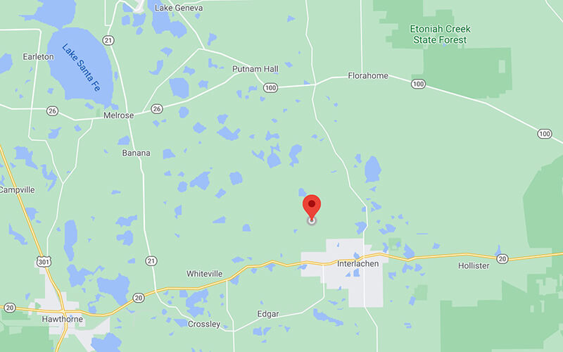 206 Beacon Street Interlachen Florida Map Map