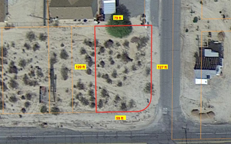 Commercial Lot on 29 Palms Highway 0.21 Acre in 29 Palms, CA Land