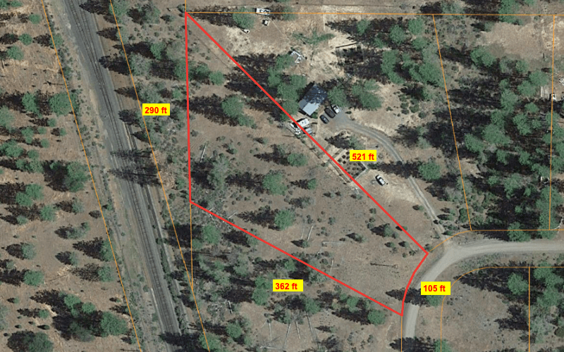 Modoc County Property with Electric 1.62 Acres in Big Valley