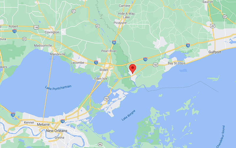 Coastal Cottage Ready with Utilities 0.16 Acres in Pearlington