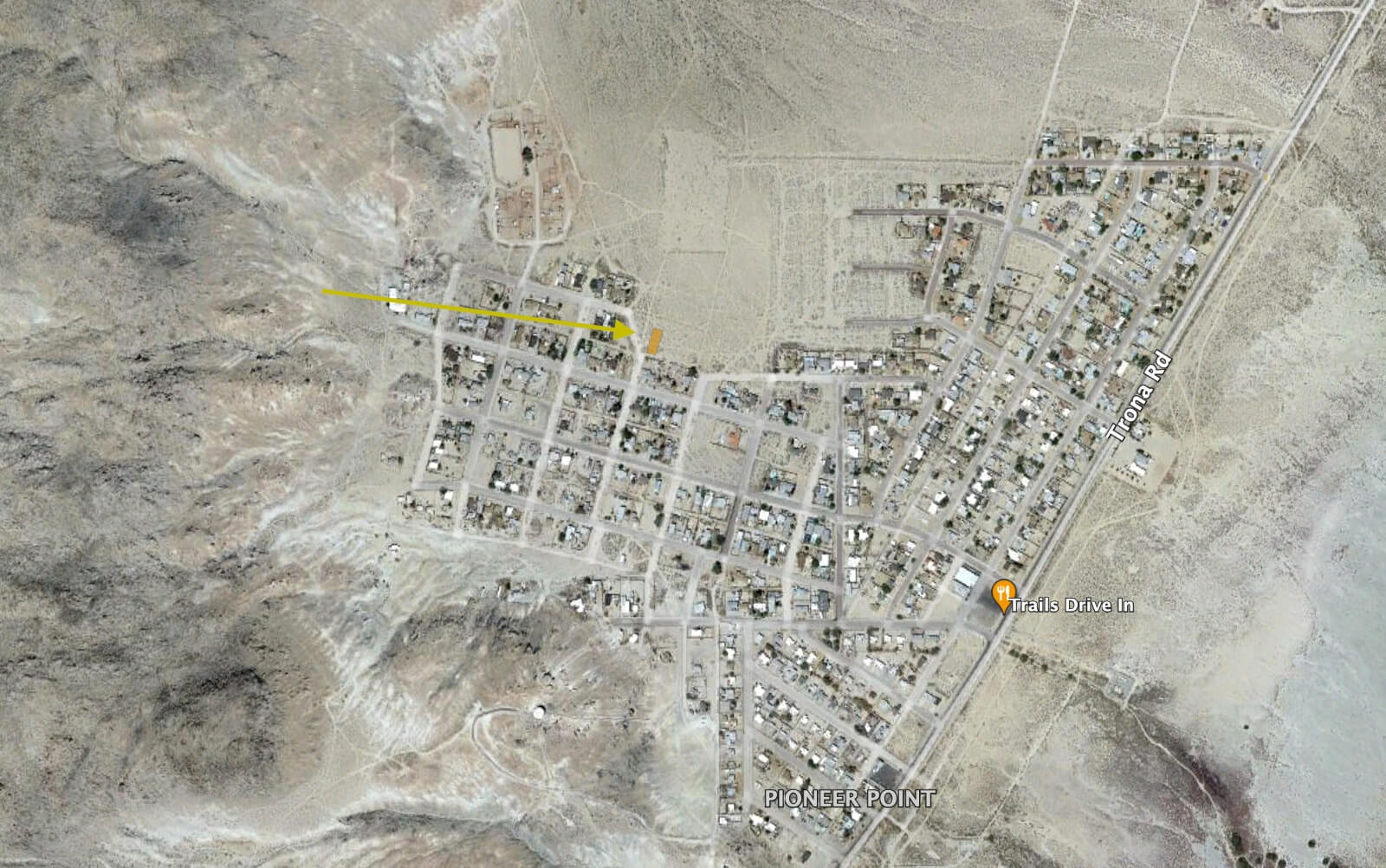 North Trona Property with Utilities 0.16 Acres in San Bernardino